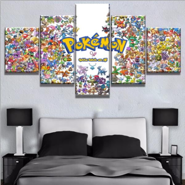 Pokemon Poster Anime Leinwandbilder Kunstdrucke  