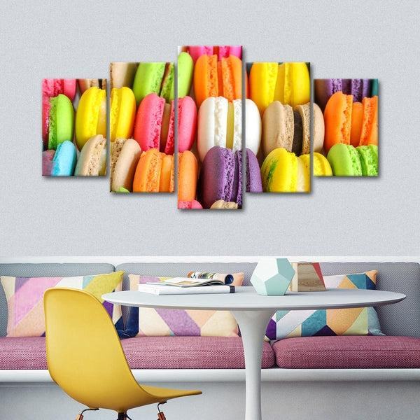 Ppige Macarons Leinwandbilder Kunstdrucke Rahmen