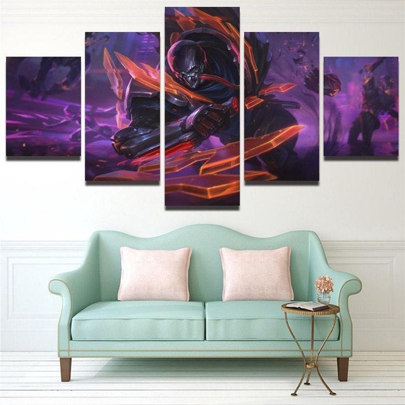 Pyke League Of Legends Leinwandbilder Kunstdrucke Rahmen
