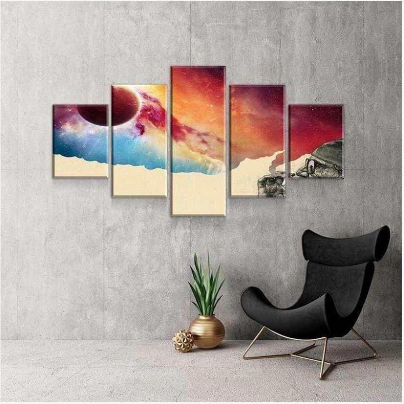 Rauchen Und Denken Leinwandbilder Kunstdrucke Rahmen