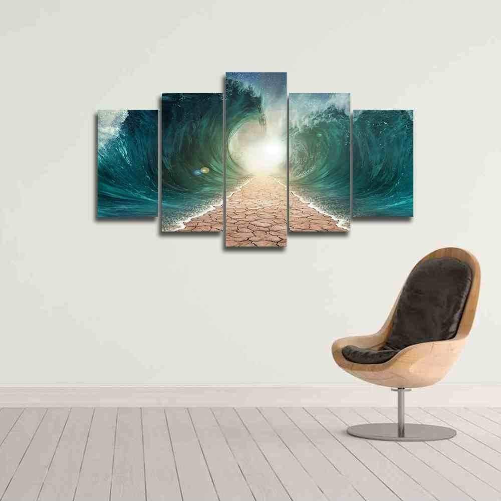 Red Sea Wall Nature Leinwandbilder Kunstdrucke  