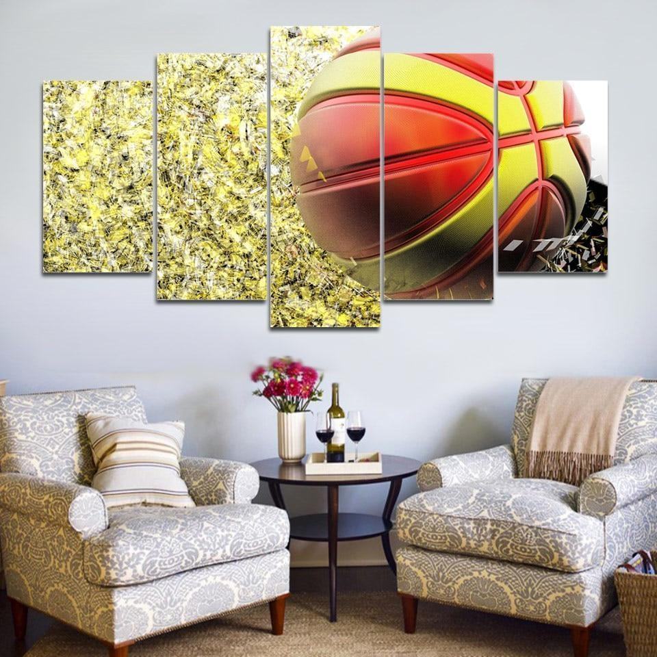 Red Wings – Dynamisches Leinwandbild für Eishockey-Fans