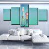 rick and morty 1 karikatur leinwandbilder kunstdrucke rahmen 8355