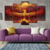 Rise From The Ashes Abstract Animal Leinwandbilder Kunstdrucke rise from the ashes abstract animal leinwandbilder kunstdrucke 7245