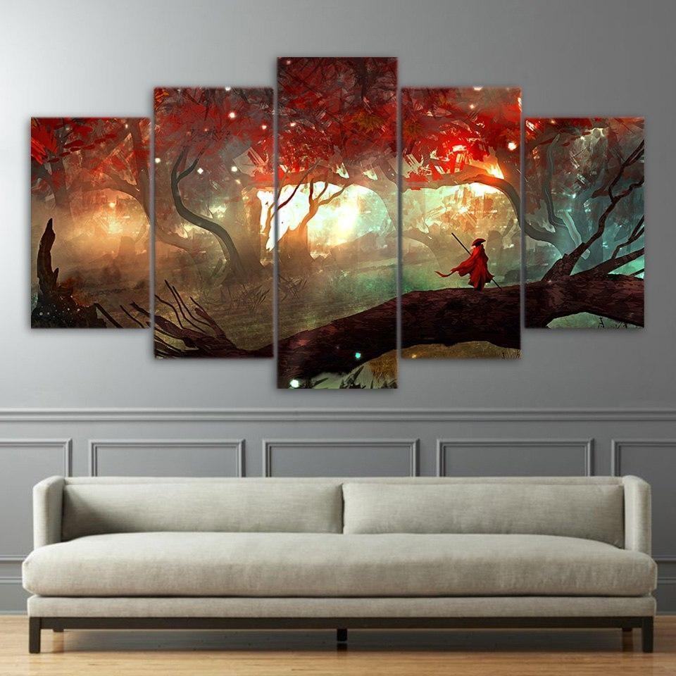 Sacred Journey Anime Leinwandbilder Kunstdrucke Rahmen
