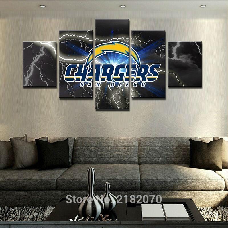 San Diego Chargers Football Leinwandbilder Kunstdrucke Rahmen