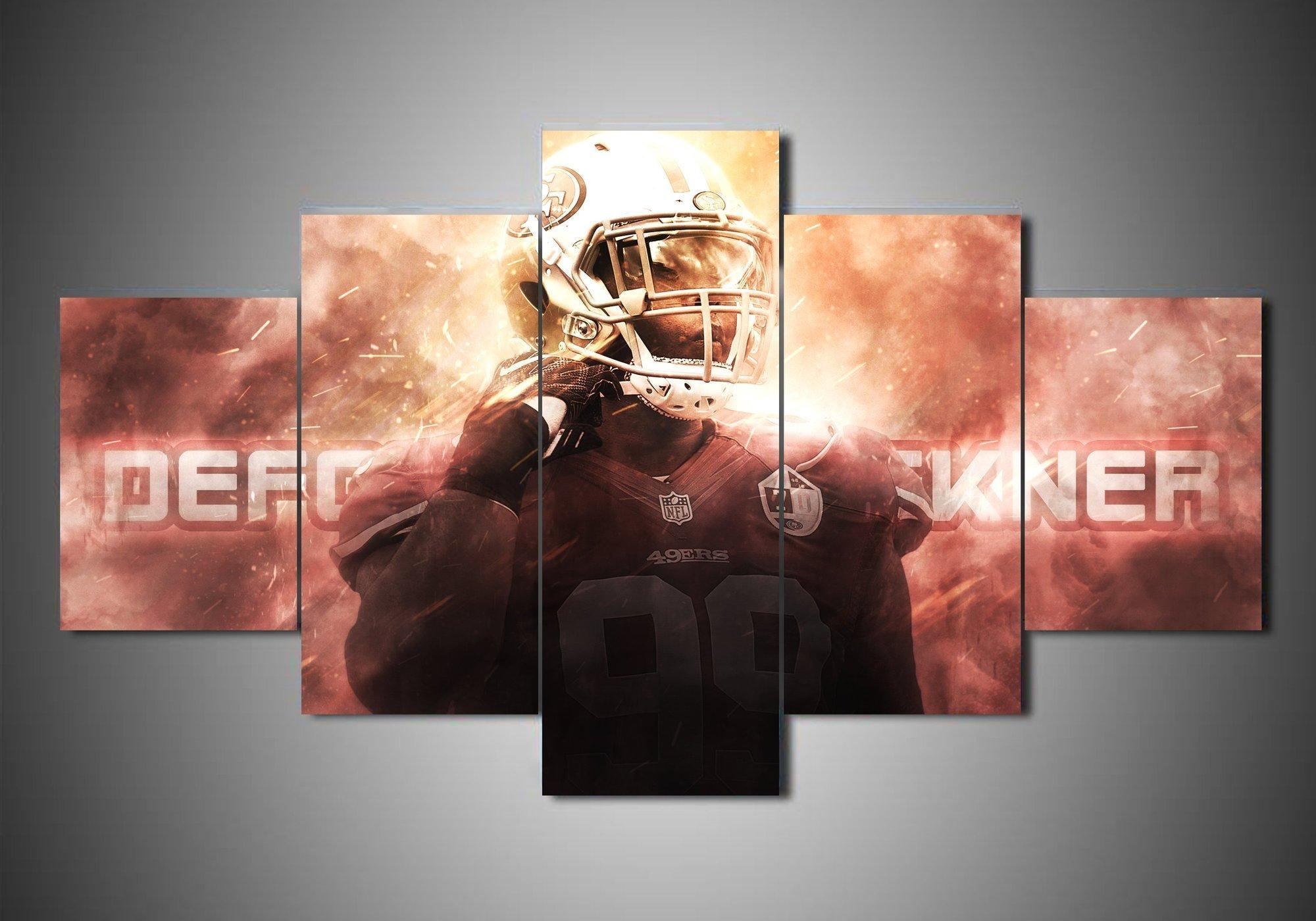 San Francisco 49ers Deforest Buckner Sport Leinwandbilder Kunstdrucke  