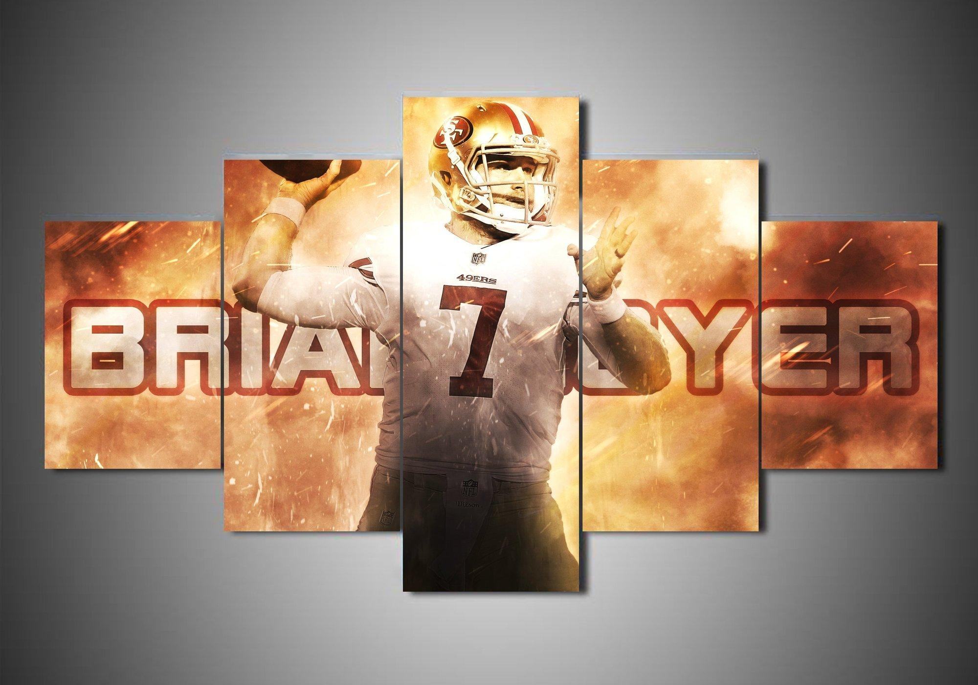 San Francisco 49ers Rashard Robinson – Dynamisches Leinwandbild für Team-Liebhaber