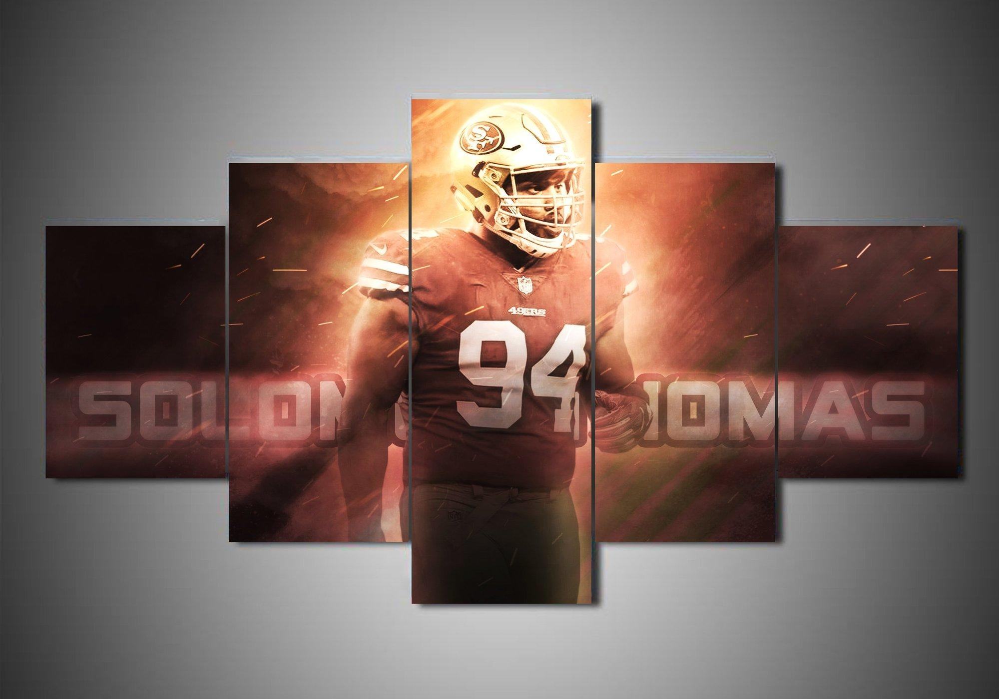 San Francisco 49ers Solomon Thomas Sport Leinwandbilder Kunstdrucke  