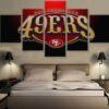 san francisco 49ers sports team leinwandbild kunstdrucke 4229