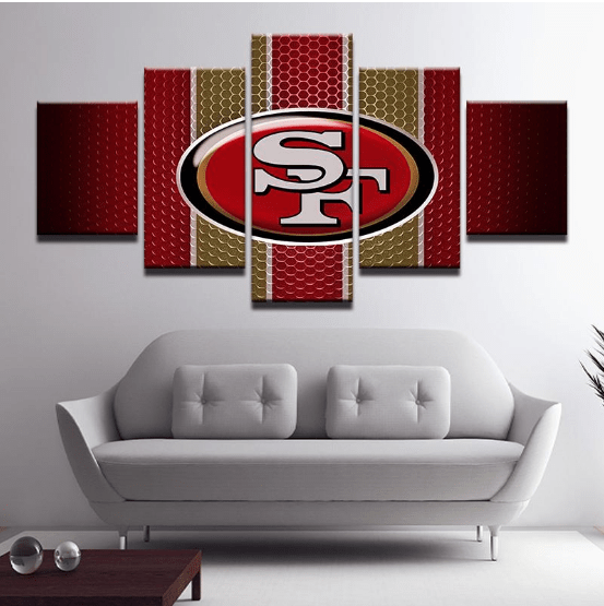San Francisco 49ers Team 1 Leinwandbild Kunstdrucke