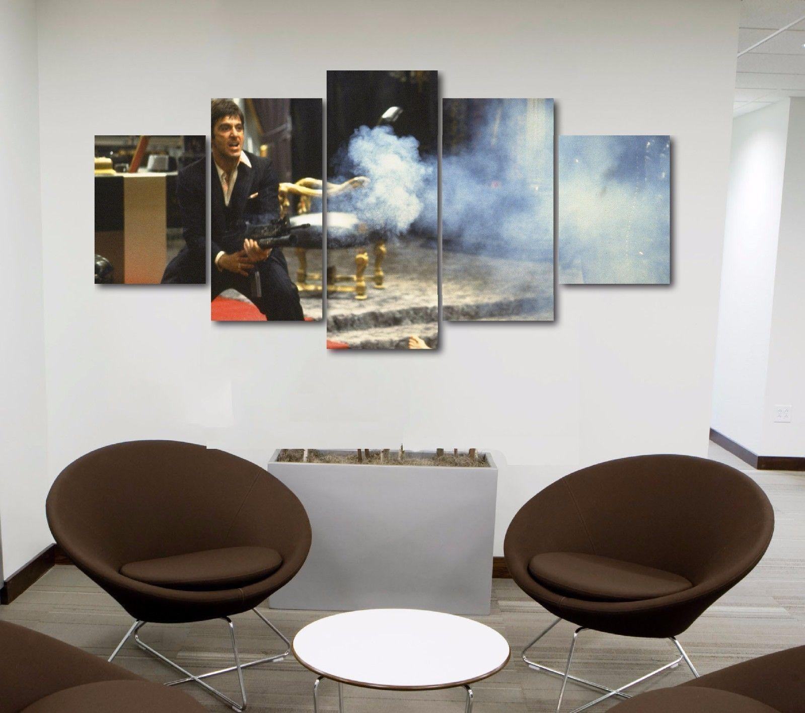 Scarface Al Pacino Tony Montana Movie Leinwandbilder Kunstdrucke Rahmen