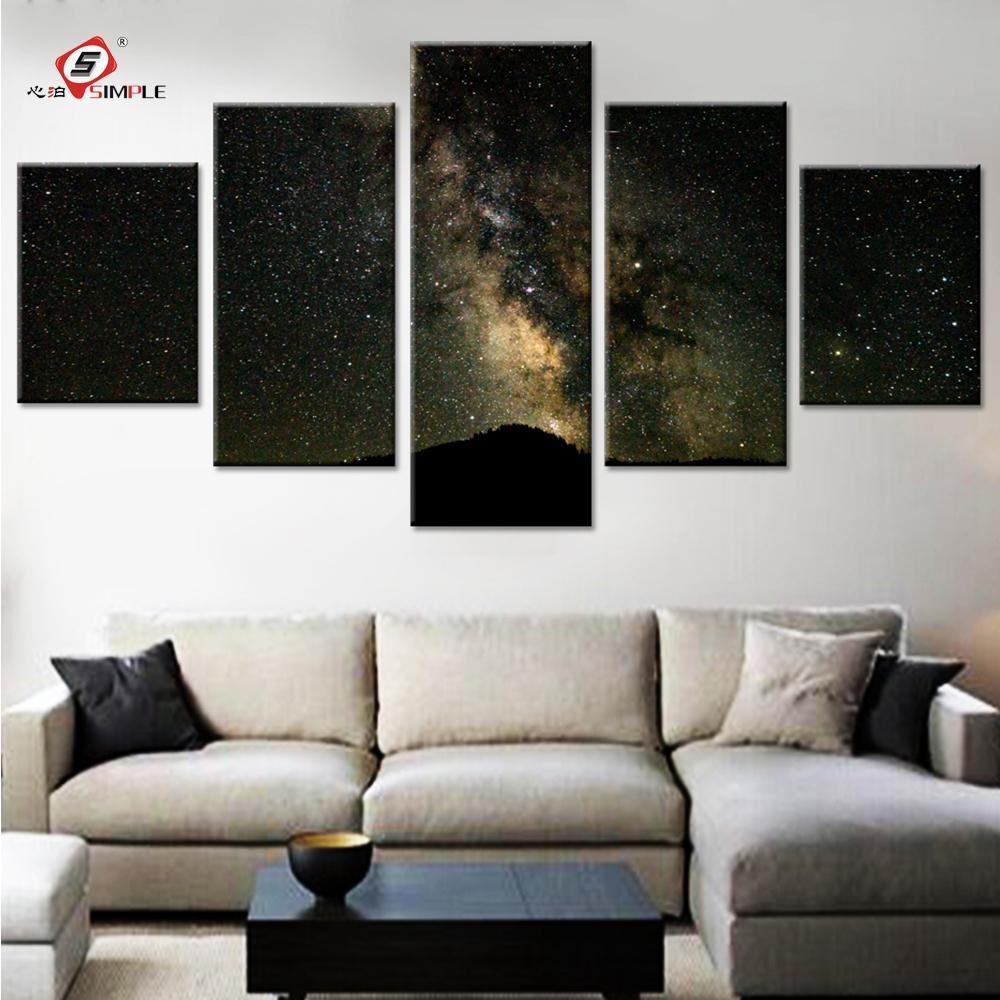 Scenery Sky At Night Nature Leinwandbilder Kunstdrucke  