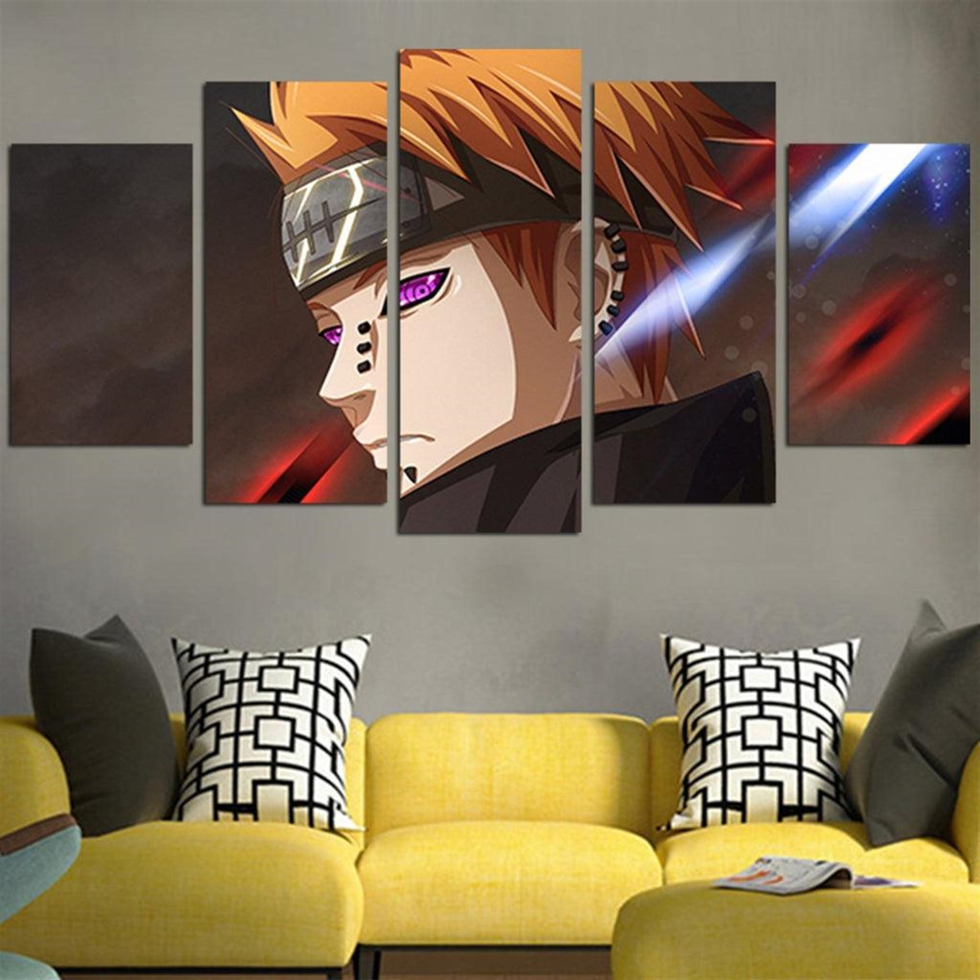 Schmerz Naruto Leinwandbilder Kunstdrucke Rahmen