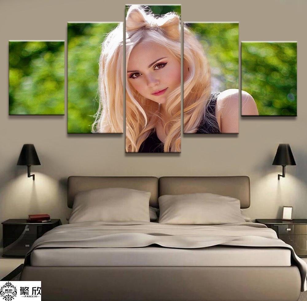 Schne Frau 2 Schnheit Leinwandbilder Kunstdrucke Rahmen