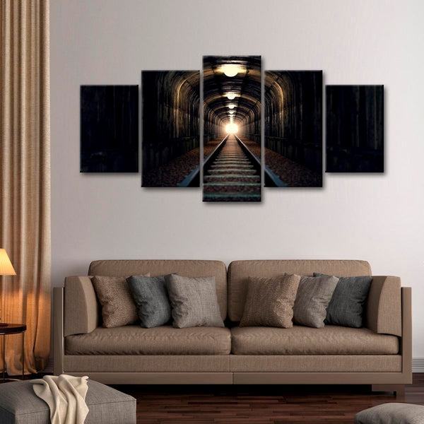 Schneller Zug Leinwandbilder Kunstdrucke Rahmen