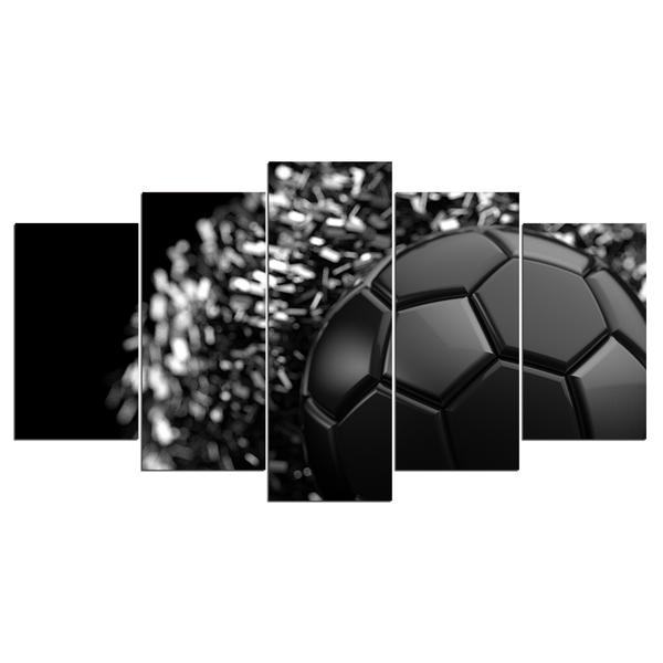 Schwarz-Weiß Golf Golfen Leinwandbild – Kunst für wahre Sportenthusiasten