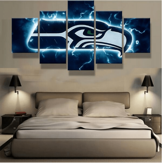 Seattle Seahawks American Football Sport Leinwandbilder Kunstdrucke Rahmen