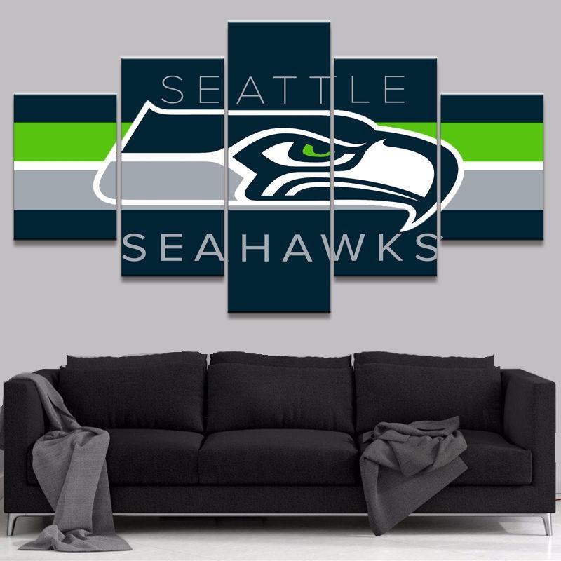 Seattle Seahawks Team Sport Leinwandbilder Kunstdrucke Rahmen