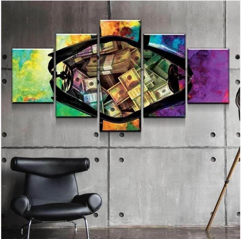 Seesack Leinwandbilder Kunstdrucke Rahmen