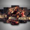 sergey kovalev boxen leinwanddruck – box champion kunst 4560