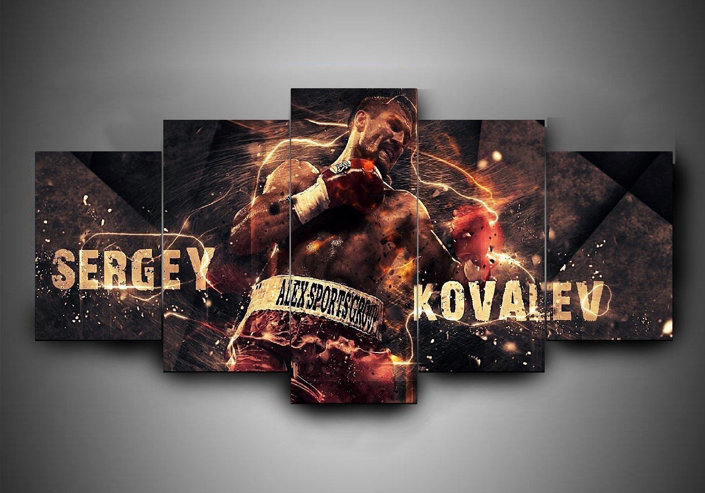 Sergey Kovalev Boxen Leinwanddruck – Box-Champion Kunst
