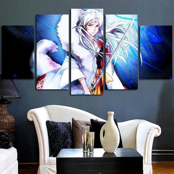 Sesshomaru In Inuyasha Anime Leinwandbilder Kunstdrucke
