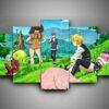seven deadly sins anime leinwandbilder kunstdrucke rahmen 1119