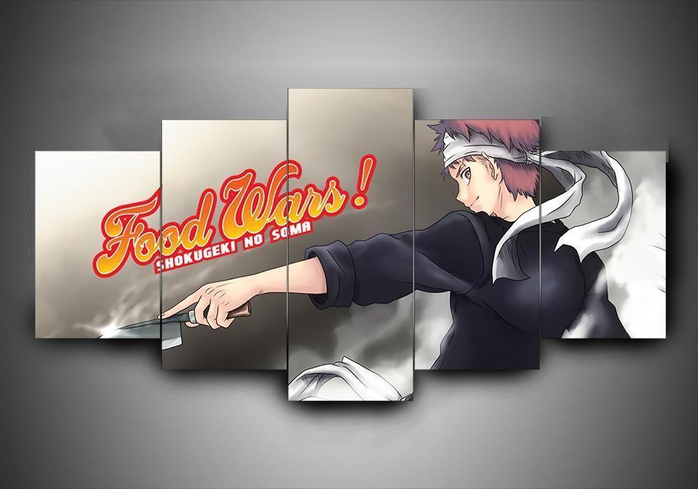 Shokugeki No Soma Anime Leinwandbilder Kunstdrucke Rahmen