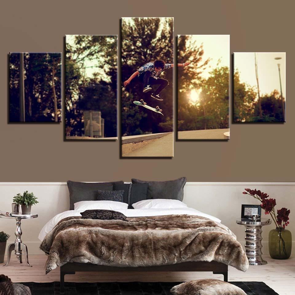 Skateboard Wheel Leinwandbild Kunstdrucke