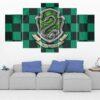 Slytherin Crest Harry Potter 1 Film Leinwandbilder Kunstdrucke Rahmen slytherin crest harry potter 1 film leinwandbilder kunstdrucke rahmen 2368