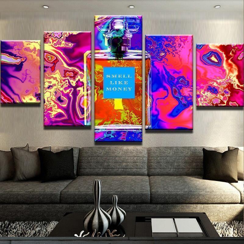 Smell Like Money Wine Leinwandbilder Kunstdrucke  