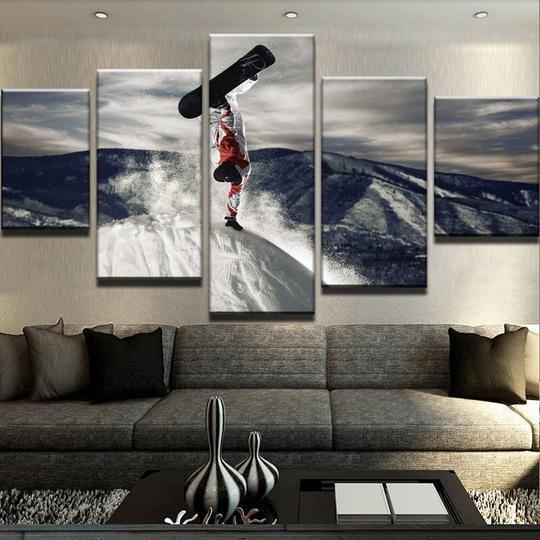 Snowboarding Sport Leinwandbilder Kunstdrucke