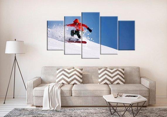 Soccer Ball Exploding Leinwandbild Kunstdrucke