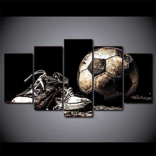 Soccer Balls Leinwandbild Kunstdrucke