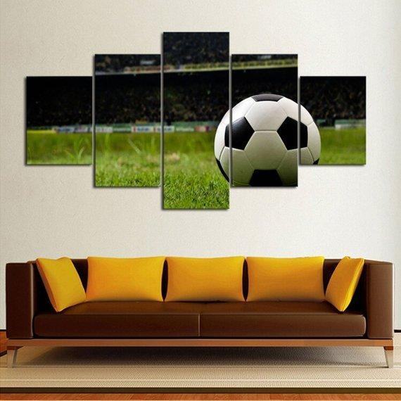 Soccer Goal Leinwandbild Kunstdrucke