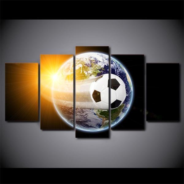 Soccer Power For Sport Lover Sport Leinwandbilder Kunstdrucke  