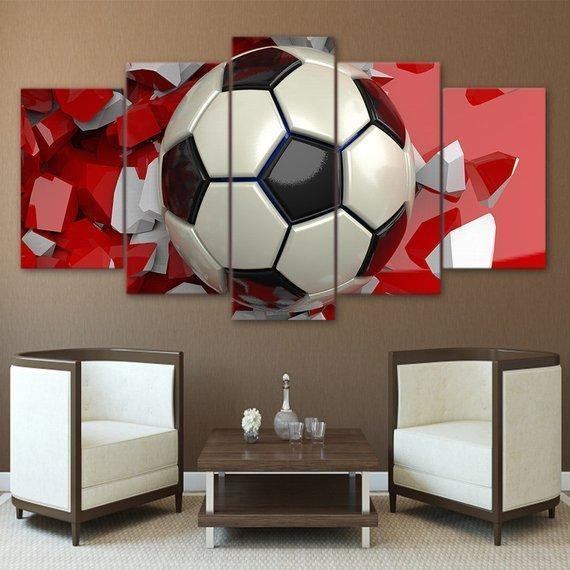Soccer Stadium 1 Leinwandbild Kunstdrucke