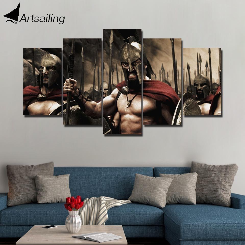 Spartan Three Hundred Warriors Movie Leinwandbilder Kunstdrucke  