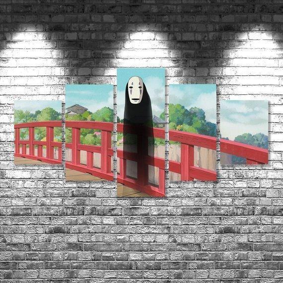 Spirited Away 03 Anime Leinwandbilder Kunstdrucke Rahmen
