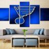 St Louis Blues Logo Sport Leinwandbilder Kunstdrucke st louis blues logo sport leinwandbilder kunstdrucke 7415