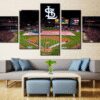 st louis busch stadium baseball sport leinwandbilder kunstdrucke 6942