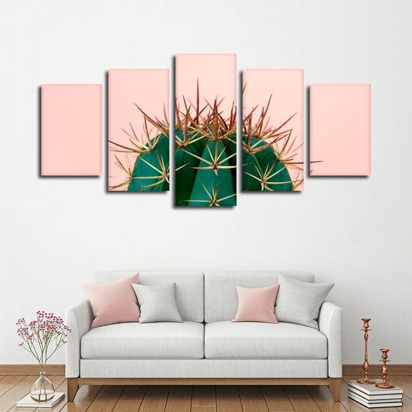 Stacheliger Kaktus Leinwandbilder Kunstdrucke Rahmen