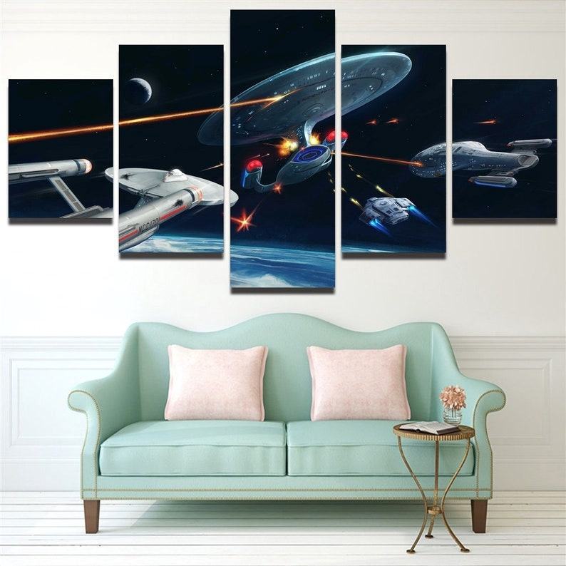 Star Trek Leinwandbilder Kunstdrucke Rahmen