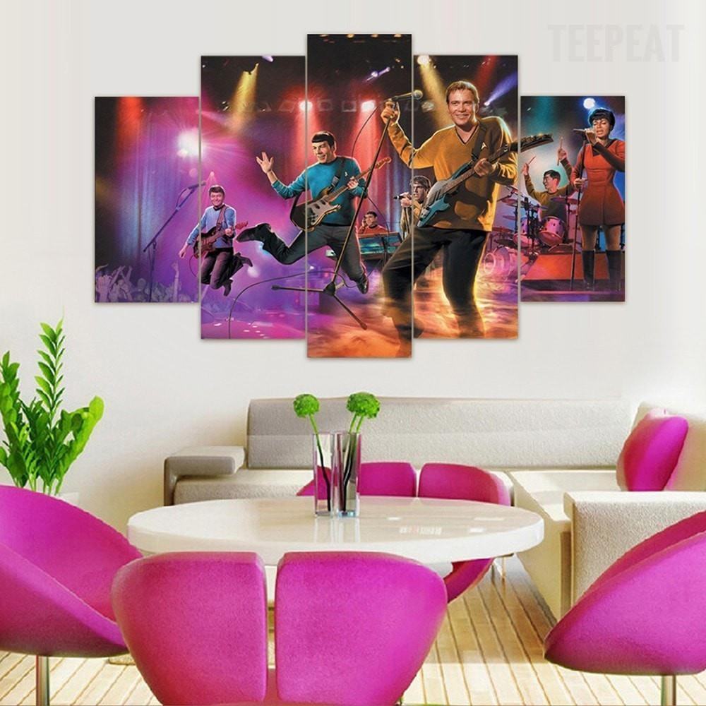 Star Trek The Good Ol Days Music Leinwandbilder Kunstdrucke  