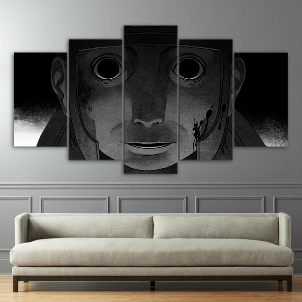 Stare Big Eyes Anime Leinwandbilder Kunstdrucke Rahmen