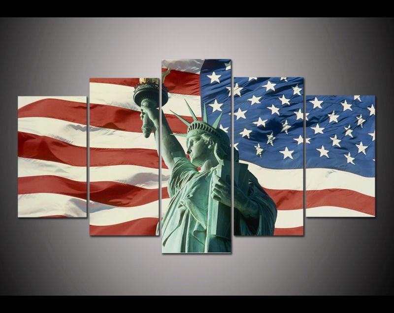 Statue Of Liberty Abstract Leinwandbilder Kunstdrucke  