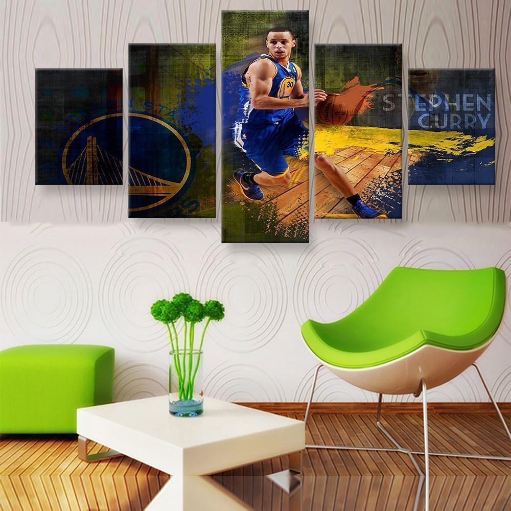 Steph Curry Nba Basketball Leinwandbilder Kunstdrucke Rahmen