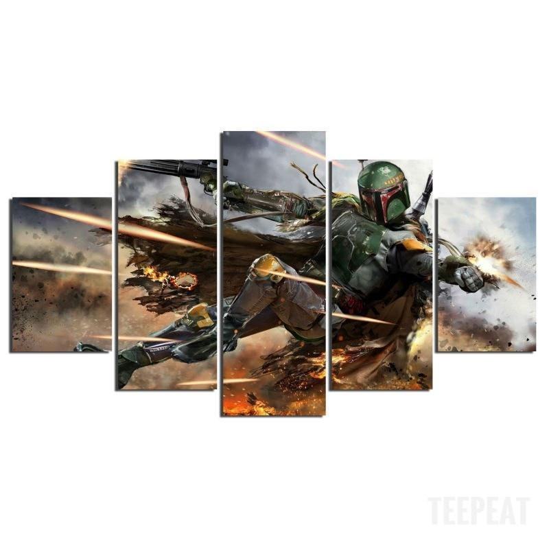 Super Hunter Hunting Leinwandbilder Kunstdrucke  