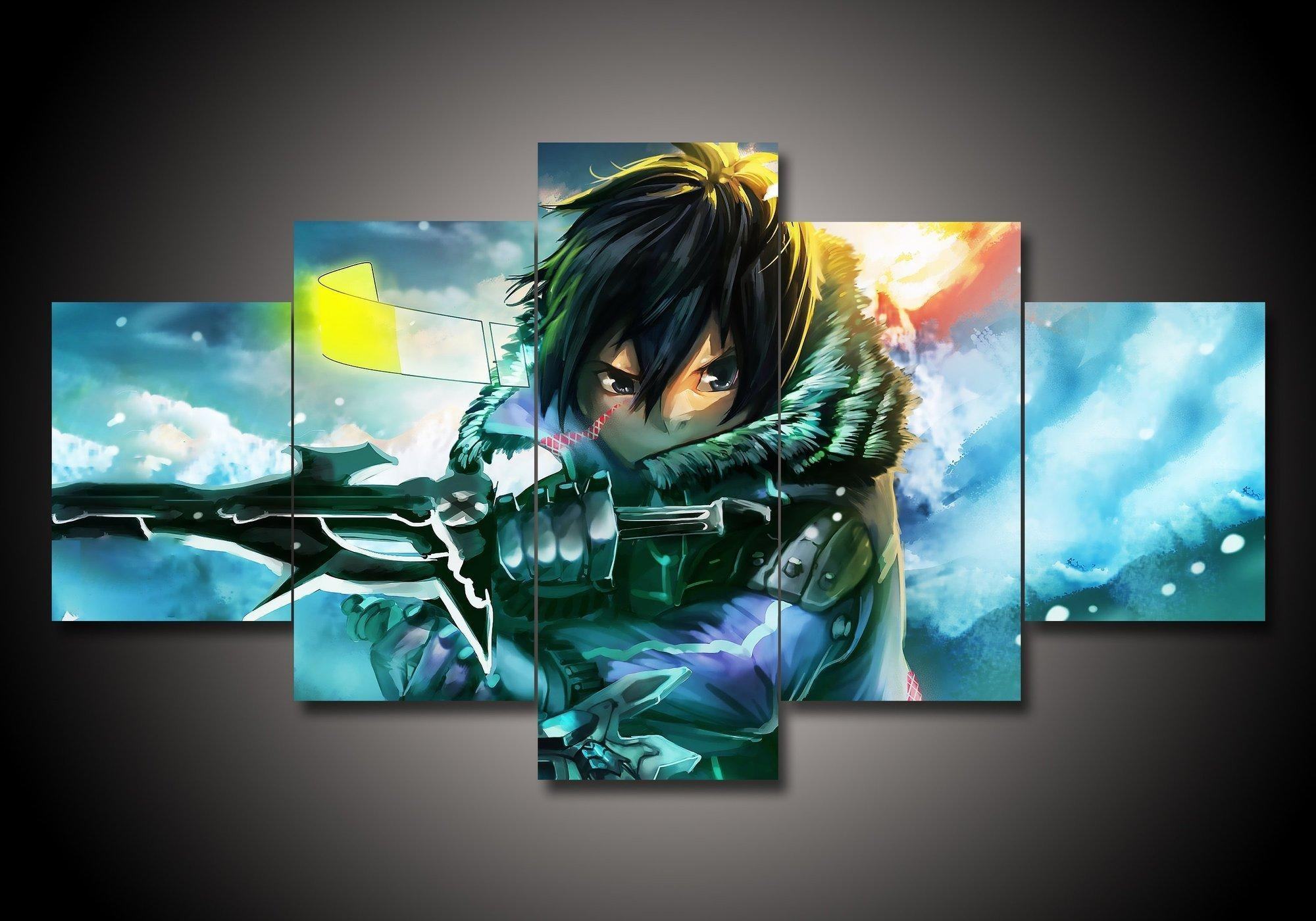 Sword Art Online Sao 5 Anime Leinwandbilder Kunstdrucke Rahmen